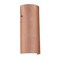 Besa Lighting Torre 14 Wall Sconce, Copper Foil, Bronze Cap Finish, 1x8W LED 8192CF-LED-BR - alternate 1